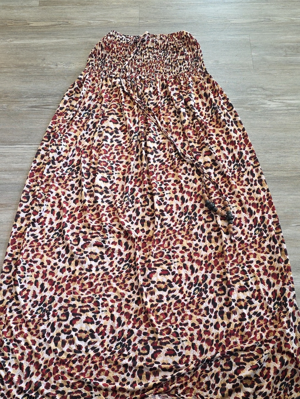 Cheetah Print Maxi Dress